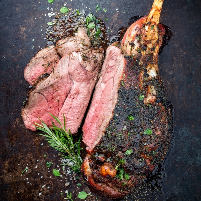 BBQ Island Seasoned Leg of Lamb