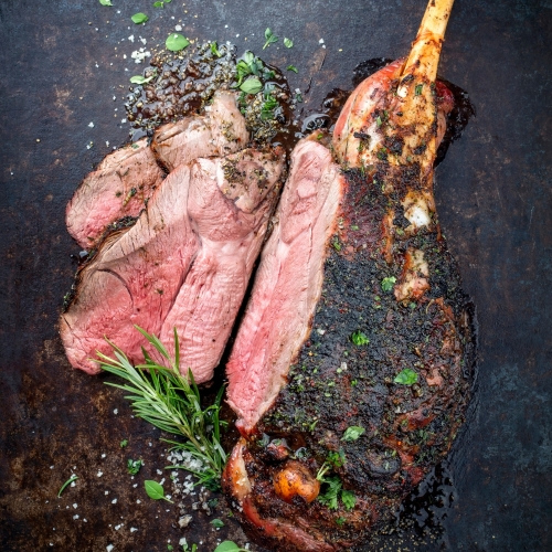 BBQ Island Seasoned Leg of Lamb
