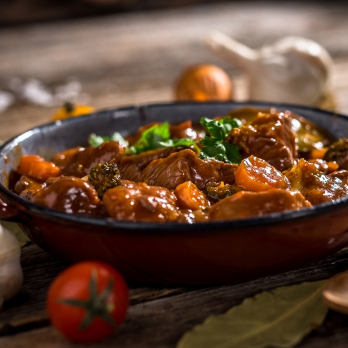 Braised Beef and Chorizo Casserole
