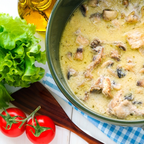 Classic Chicken Fricassee