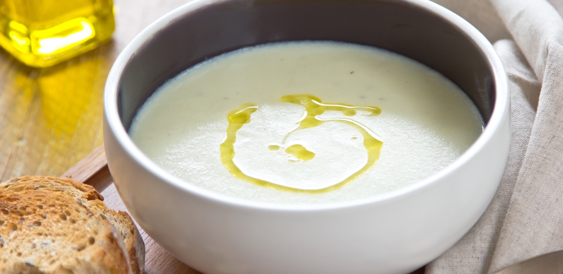 Cream of Celeriac Soup with Truffle