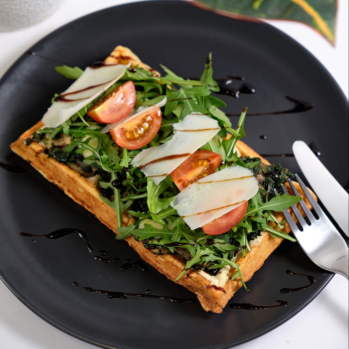 Croque Monsieur Waffles