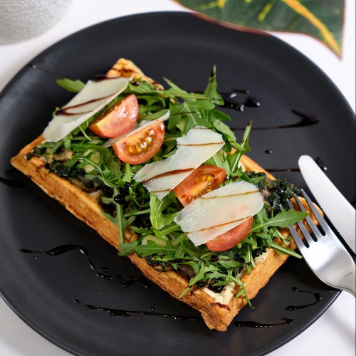 Croque Monsieur Waffles