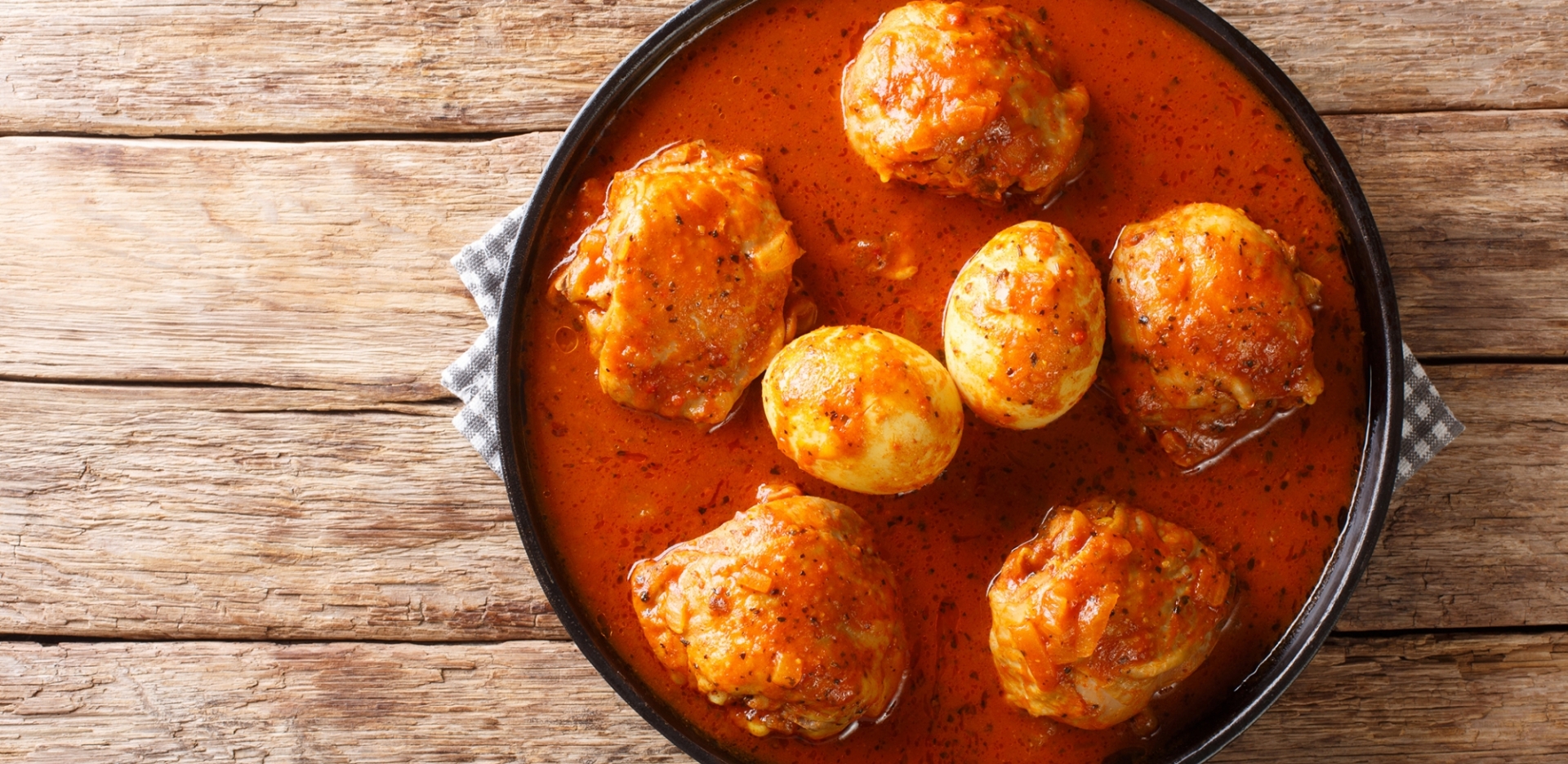Doro Wat (Ethiopian Spiced Chicken)