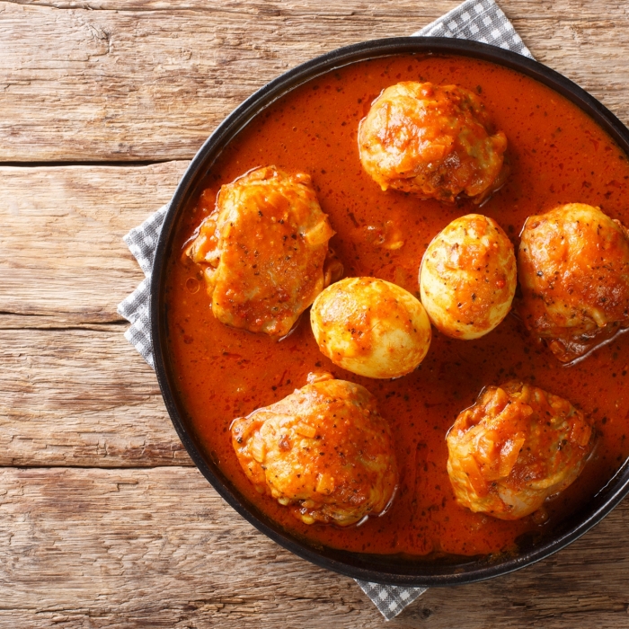 Doro Wat (Ethiopian Spiced Chicken)