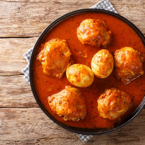 Doro Wat (Ethiopian Spiced Chicken)