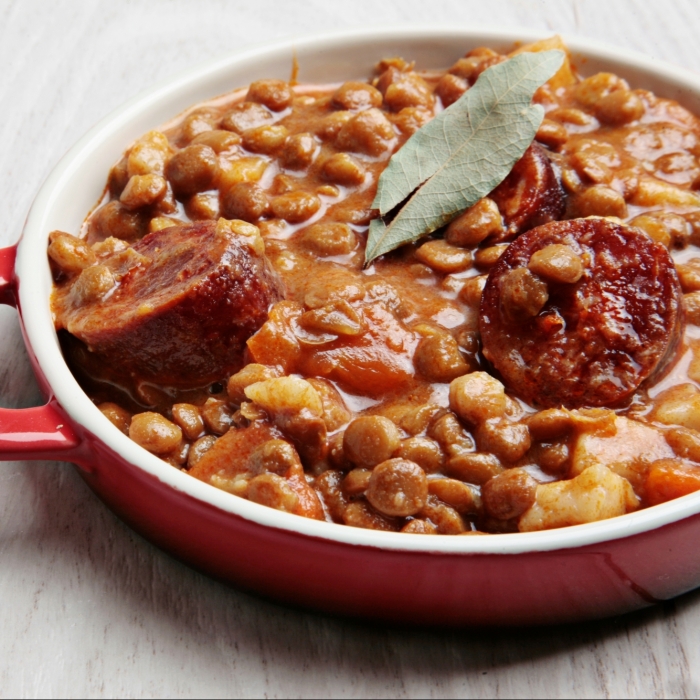 Lentil and Chorizo Stew