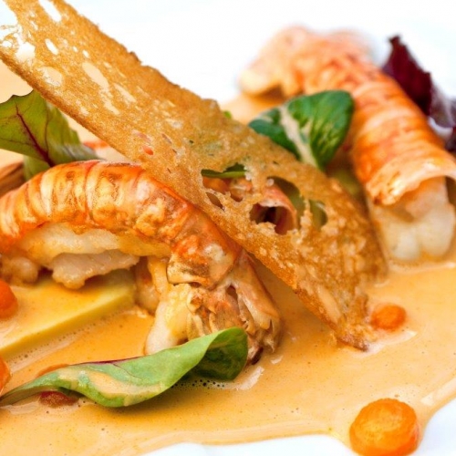 Lobster, Red Thai and Coconut Cream