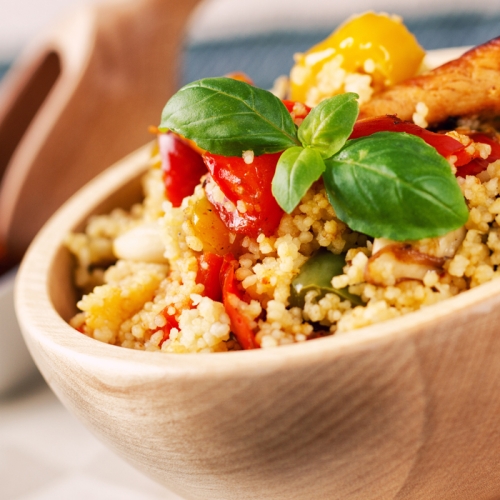 Moroccan Spiced Vegetable Couscous