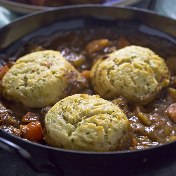 Mushroom Cobbler
