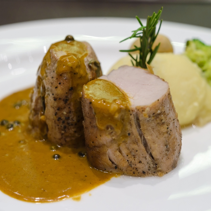 Peppered Pork Cream Sauce