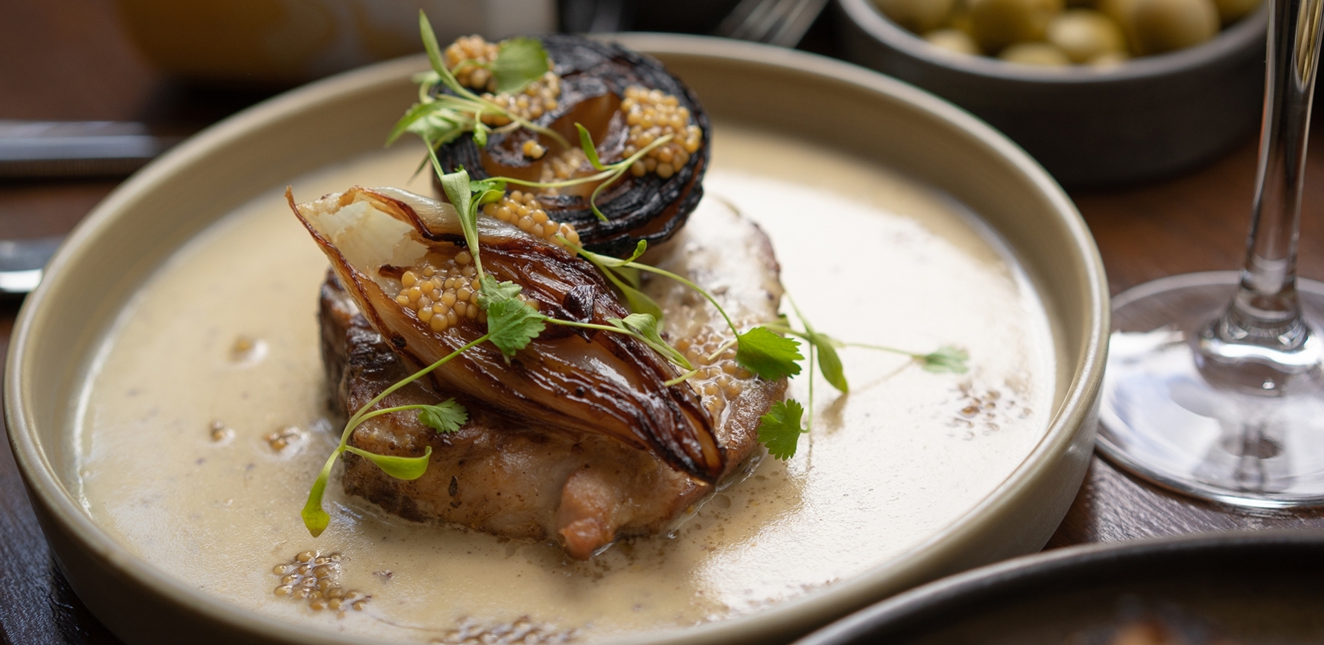 Pork, Apple, Cider and Sage Velout&egrave;