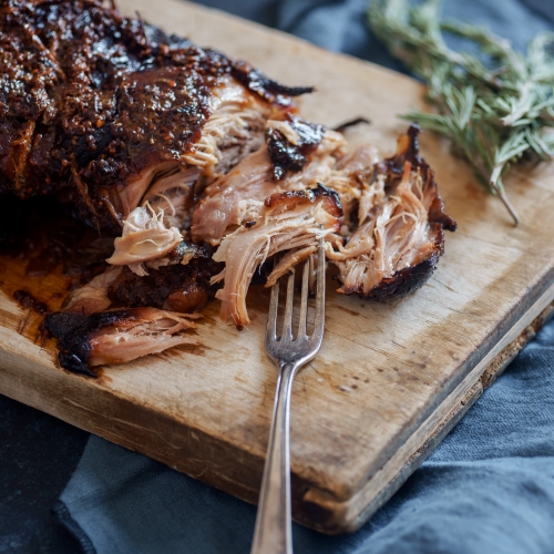 Slow Cooked Shoulder of Lamb 