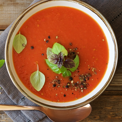 Tuscan Tomato and Basil Soup