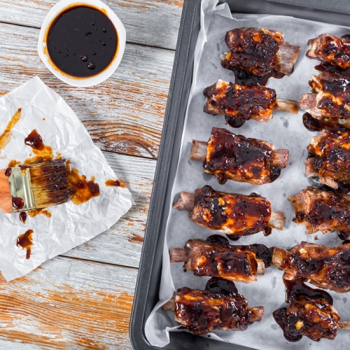 Twice Cooked Sticky Ribs
