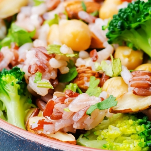 Vegan Curried Broccoli Chickpea Salad